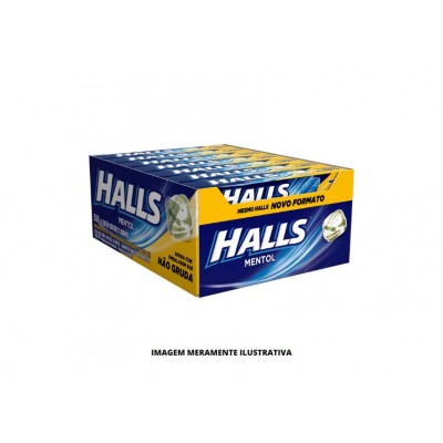 HALLS MENTOL 1X21X27,5G